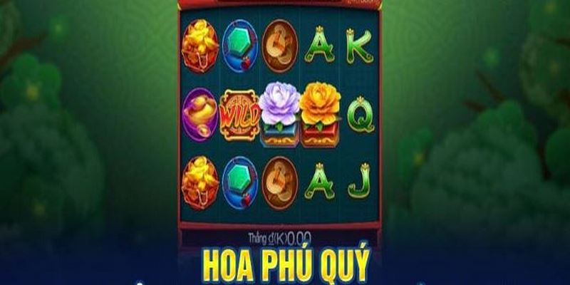 Hoa Phú Quý trong game nổ hũ tại XIN88